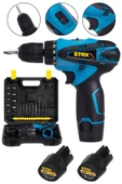 STAXX POWER  American Type Şarjlı Matkap Vidalama Metal Şanzıman Çift Samsung Bataryalı 24 V 5 Ah + 24 Parça Set - 1