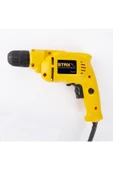 STAXX POWER  Metal Dişli Şanjuman 1700 W Devir Ayarlı Darbesiz Kablolu Vidalama Matkap 10mm thumbnail 1
