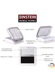 EİNSTEİN 40X40 TAVAN HAVALANDIRMA HEKİ LEDLİ (E24 BELGELİ) - 3