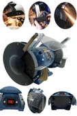 STAXX POWER  175mm 550watt Tezgah Üstü Taşlama Makinesi Bakır Sargı Bıçak Balta Bileme Çark Taşı Taş Motoru - 3