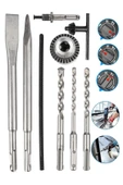 STAXX POWER  Kd3085 Metal Dişli Şanzıman Kırıcı Delici Darbeli Matkap 2-26mm Hilti 3.5 J 850w + Mandren Hediye - 2