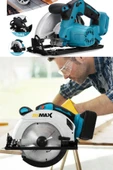 stilmax  Germany Hdxr Fast Panasonic Çift Akülü Kömürsüz Daire Testere Ahşap Sunta Kesme Açılı 185mm 58v 10ah - 3
