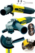 STAXX POWER  Metal Taşlama Teknoloji Bakır Sargılı 4100 W 115mm -125mmspiral Avuç Içi Kesme Ve Taşlama Makinası - 1
