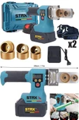 STAXX POWER  21500WH Ultra Güçlendirilmiş Titanyum PPRC 15 Pilli Çift Akülü Plastik Boru Kaynak Makinesi Seti - 1