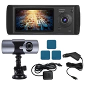Powermaster R300 Gps li Çift Kameralı Araç İçi Dvr Kamera Set Oto Yol Kayıt Kamerası - 6