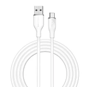 VOLTME C2006 Powerlink Moss 60W USB to Type C Şarj Kablosu 1.8M 3A- Beyaz - 1