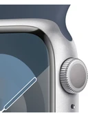 Apple Watch Seri 9 Gps 41MM Gümüş Rengi Alüminyum Kasa Spor Kordon - M/l MR913TU/A - TEŞHİR - 3
