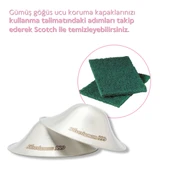 Silveriumom Gümüş Göğüs Ucu Koruma Kapak - 5