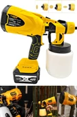 stilmax  48v 10ah Çift Akülü Boya Ilaç Dezenfektan Püskürtme Makinesi Şarjlı Akülü Sprey Boya Tabancası thumbnail 2