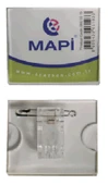 MAPİ ŞEFFAF İSİMLİK (DİKDÖRTGEN) K01 45X38 25Lİ PAKET - 1