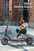 Jibo 505 500watt/36 Volt Ön Ve Arka 4 Amortisörlü 120kg. Taşıyabilen Cruise Cont. Elektrikli Scooter - 7
