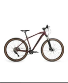 Bisan Mtx 7600 27.5 Jant 48K Dağ Bisikleti Hd Mat Koyu Bordo Siyah - 2