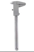 150 Mm Mekanik Çelik Kumpas Özel Kutulu Hassas Manuel Ölçü Aleti - 5