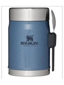 Stanley Klasik Kaşıklı Mavi 0.40 lt Çelik Yemek Termosu - 1