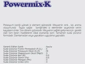 Powermix-K 0-5-18 + 3MgO + ME 1 Kg Toz Gübre - 2
