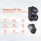 Vantrue S1 Pro Araç İçi Kamera + Arka Kamera - 6