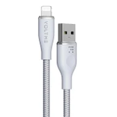 VOLTME C2111 Powerlink Rugg 60W USB to Lightning Şarj Kablosu 1.2M 3A- Gri - 1