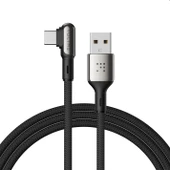 VOLTME C2068 Stark 60W USB to Type-C Şarj Kablosu 2M 3A-Siyah - 1