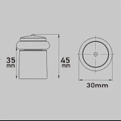 Şeffaf Kapı Yer Stoperi Çarpma Duvar Koruyucu Durdurucu Tampon - 2 Adet - 3