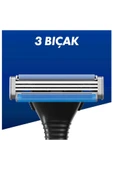 Gillette Sensor3 Tıraş Makinesi + 6 Yedek Tıraş Bıçağı - 3