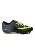 Walked 401-25 Çocuk Halı Saha Çivili Krampon Siyah Sarı 31-35 - 2