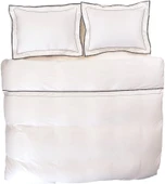 PENELOPE %100 Pamuk Saten Nevresim Seti 200x220 cm Taş - Piyano Serisi - 2