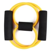 8 Şeklinde Direnç Bandı Yoga Plates Ve Vücut Geliştirme Egzersiz Bandı - 4