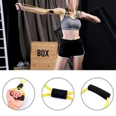 8 Şeklinde Direnç Bandı Yoga Plates Ve Vücut Geliştirme Egzersiz Bandı - 3