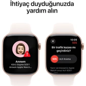 Apple Watch Series 10 Gps 46MM Rose Gold Aluminium Case With Light Blush Sport Band - S/m - 6