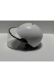 -SİPERLİKLİ JOKEY KASK-BEYAZ RENK-YERLİ ÜRETİM-MOD1 - 4