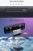 Havit Sk854bt Rgb Uyumlu Işıklı Gaming Oyuncu Bluetooth Hoparlör Masaüstü - 7