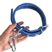 Çift Tokalı Köpek Boyun Tasması Büyük Irk 82cm Kilitli Karabinalı Palaska Kangal Tasma - 3