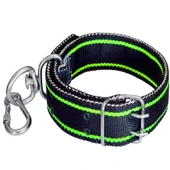 Çift Tokalı Köpek Boyun Tasması Büyük Irk 82cm Kilitli Karabinalı Palaska Kangal Tasma - 1