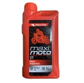 Petrol Ofisi Maxi Moto Hava Soğutmalı 2T Motor Yağı 1 Litre - 1