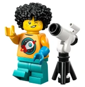 Lego Minifigür 71048 Seri 27 - 04 Telescope Kid thumbnail 1