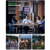 Rowenger MA15C UV-LED Işıklı 5200mAh Şarjlı + Elektrikli Sivrisinek Öldürücü Lamba Sinek Öldürücü - 3