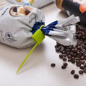 Periboia Kilit Şeklinde Silikon Kablo ve Poşet Bağlama Aparatı (3'lü Set) - 3