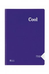 Keskin Color Cool 72 Yaprak Kareli A4 Plastik Kapak Spiralli Defter - 2