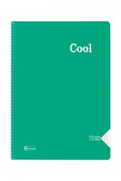 Keskin Color Cool 72 Yaprak Kareli A4 Plastik Kapak Spiralli Defter - 5