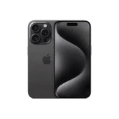 Yenilenmiş IPHONE 15 PRO 128GB -B Kalite- Siyah Titanyum - 1