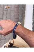 Trendcüzdan LAPİS BİLEKLİK DOĞAL TAŞ EL YAPIMI HAND MADE - 3