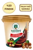 Fındık Parçacıklı Kakaolu Fındık Kreması (%23 Fındık) 800 G Sürülebilir Çikolata Palm Yağı İçermez - 1