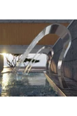 Şelale Watershut 300 X 800mm Kuğu Havuz Si - Paslanmaz Çelik (ET KALINLIĞI 1,5MM) - 3