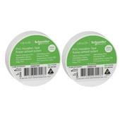 Schneider Beyaz İzole Elektrik Bandı 19 mm x 20 Metre -2 adet - 1