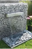 WATERSHUT 1000mm Açık Ağız Bahçe Şelalesi - Duvar Su Perdesi (ET KALINLIĞI 1.5MM) - 1