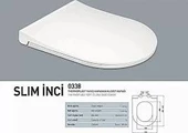 SLİM İNCİ YAVAŞ KAPANAN KLOZET KAPAĞI - 1