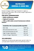 NUTRAXİN OMEGA-3 2000 MG 60 KAPSÜL - 3