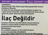 Afye Ginseng (60 kapsül) - 3