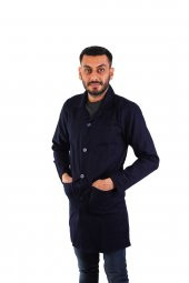 ESER - Bay Alpaka Önlük Çıtçıtlı - Lacivert - 1