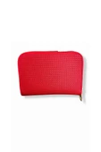 Kadın Kırmızı Renkli Fermuarlı Ve Çıtçıtlı Kağıt Ve Bozuk Para Bölmeli Cüzdan. thumbnail 2